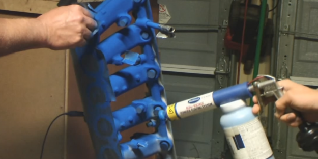 применение порошкового окрашивания металлов