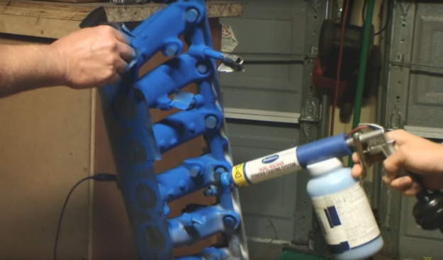 применение порошкового окрашивания металлов